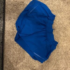 lululemon athletica Vibrant Blue Athletic Shorts